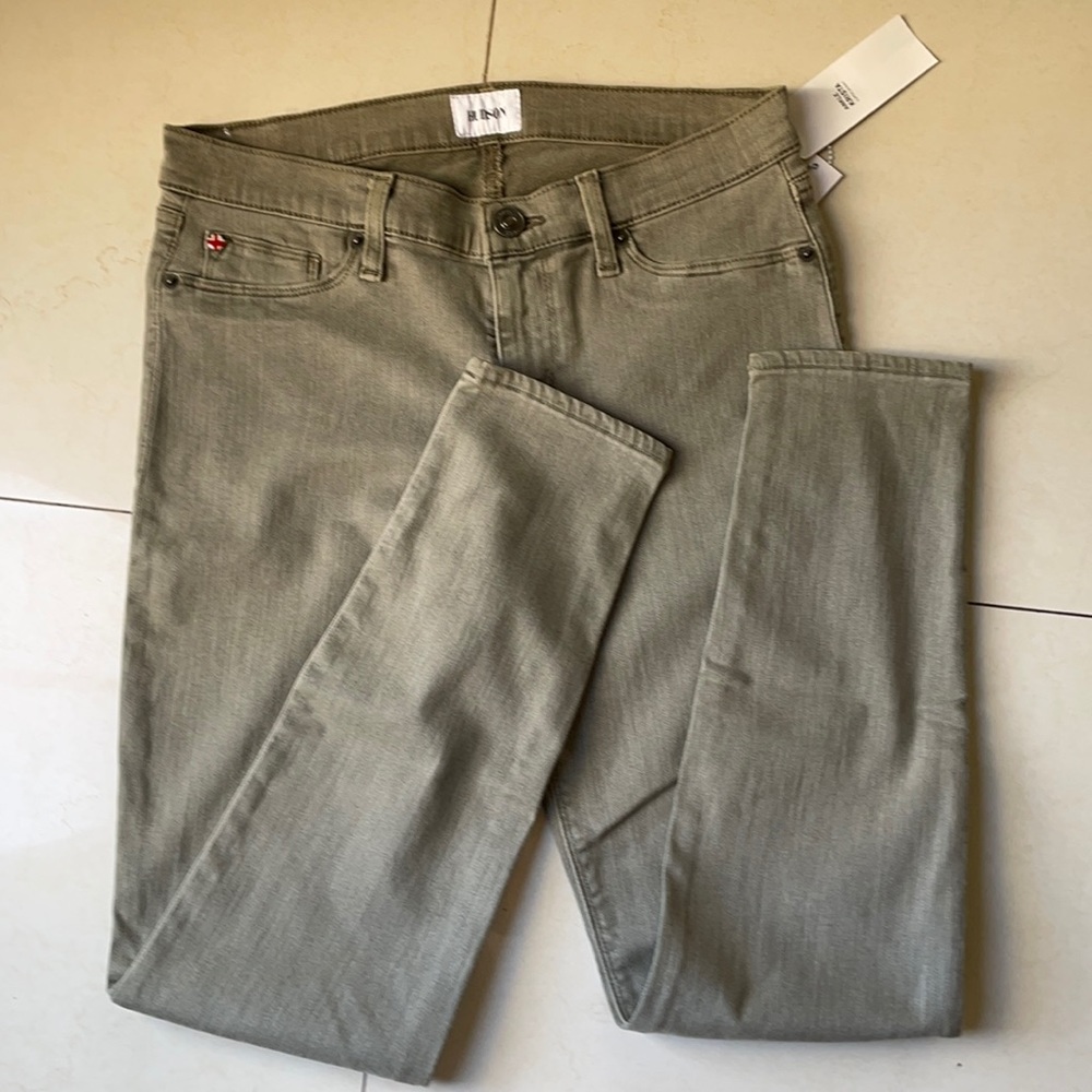 Hudson ankle krista gray jeans new